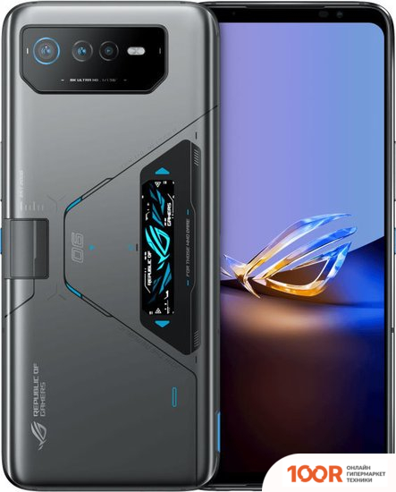 Мобильный телефон ASUS ROG PHONE 6D ULTIMATE 16GB/512GB МЕЖДУНАРОДНАЯ ВЕРСИЯ (КОСМИЧЕСКИЙ СЕРЫЙ) (153397)