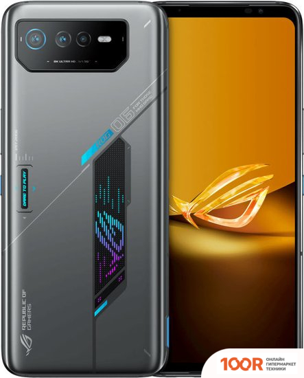 Мобильный телефон ASUS ROG PHONE 6D 12GB/256GB МЕЖДУНАРОДНАЯ ВЕРСИЯ (КОСМИЧЕСКИЙ СЕРЫЙ) (153395)