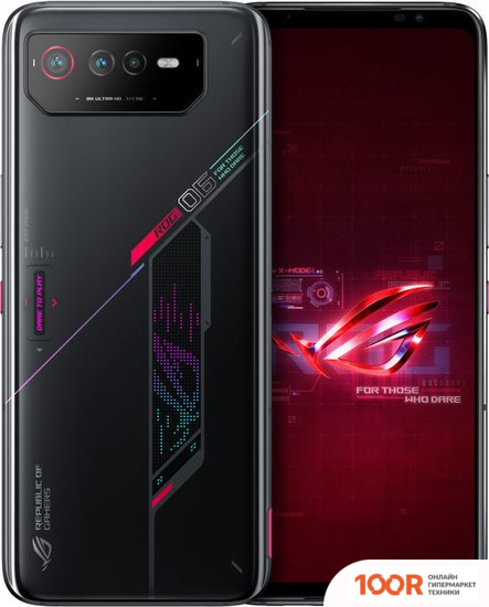 Мобильный телефон ASUS ROG PHONE 6 16GB/512GB МЕЖДУНАРОДНАЯ ВЕРСИЯ (ЧЕРНЫЙ) (153389)