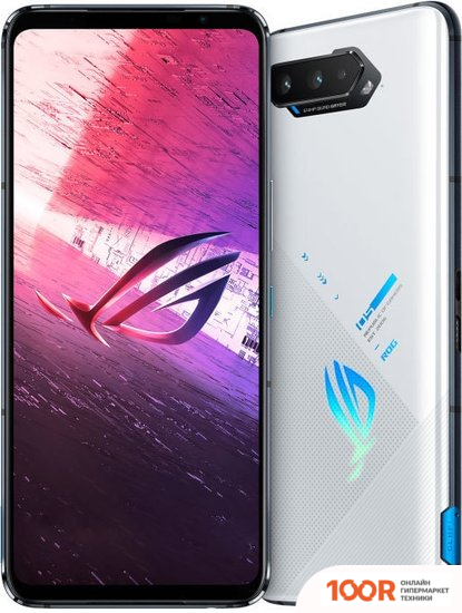Мобильный телефон ASUS ROG PHONE 5S ZS676KS 12GB/256GB (БЕЛЫЙ) (153369)