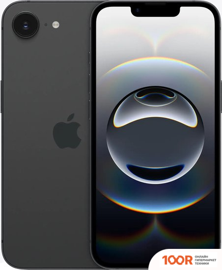 Мобильный телефон Apple IPHONE 16E DUAL SIM 256GB (ЧЕРНЫЙ) (152831)