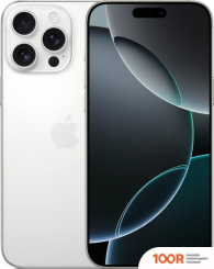 Мобильный телефон Apple IPHONE 16 PRO MAX DUAL SIM 512GB (БЕЛЫЙ ТИТАН) (152812)