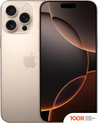 Мобильный телефон Apple IPHONE 16 PRO MAX 256GB (ПУСТЫННЫЙ ТИТАН) (152786)