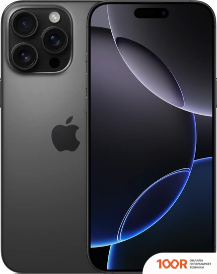 Мобильный телефон Apple IPHONE 16 PRO MAX 1TB (ЧЕРНЫЙ ТИТАН) (152783)
