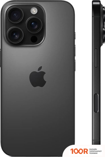 Мобильный телефон Apple IPHONE 16 PRO DUAL ESIM 256GB (ЧЕРНЫЙ ТИТАН) (152759)