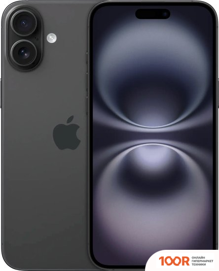 Мобильный телефон Apple IPHONE 16 PLUS DUAL SIM 128GB (ЧЕРНЫЙ) (152721)