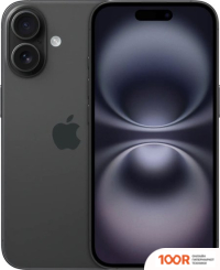 Мобильный телефон Apple IPHONE 16 DUAL SIM 256GB (ЧЕРНЫЙ) (152681)