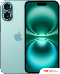 Мобильный телефон Apple IPHONE 16 DUAL SIM 256GB (БИРЮЗОВЫЙ) (152678)