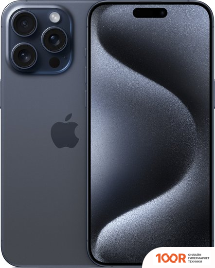 Мобильный телефон Apple IPHONE 15 PRO MAX 512GB (СИНИЙ ТИТАН) (152615)