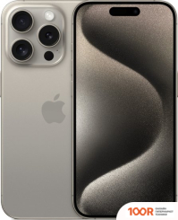 Мобильный телефон Apple IPHONE 15 PRO DUAL SIM 512GB (ПРИРОДНЫЙ ТИТАН) (152596)