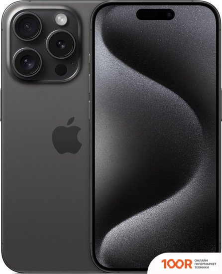 Мобильный телефон Apple IPHONE 15 PRO DUAL SIM 1TB (ЧЕРНЫЙ ТИТАН) (152590)