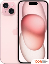 Мобильный телефон Apple IPHONE 15 DUAL SIM 256GB (РОЗОВЫЙ) (152515)