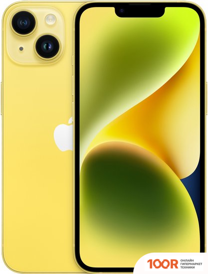 Мобильный телефон Apple IPHONE 14 128GB (ЖЕЛТЫЙ) (152046)