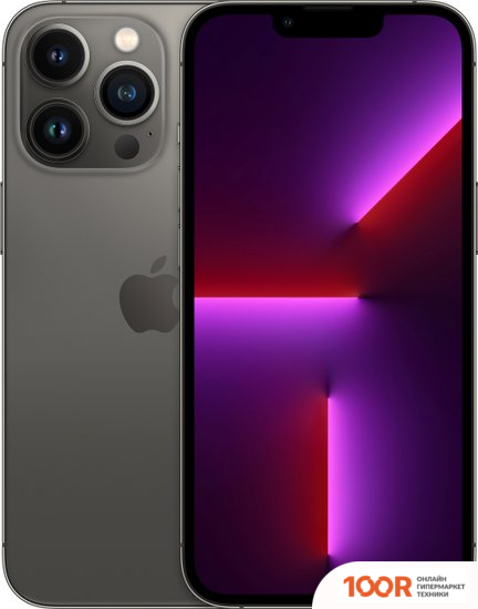 Мобильный телефон Apple IPHONE 13 PRO DUAL SIM 128GB (ГРАФИТОВЫЙ) (151906)