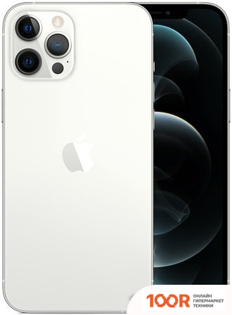 Мобильный телефон Apple IPHONE 12 PRO MAX 128GB (СЕРЕБРИСТЫЙ) (151534)
