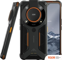 Мобильный телефон AGM GLORY SE 8GB/128GB (ЧЕРНЫЙ/ОРАНЖЕВЫЙ) (151048)