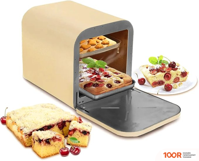 Мини-печь Мастерица ШЖ-0625/220 (БЕЖЕВЫЙ) (151025)