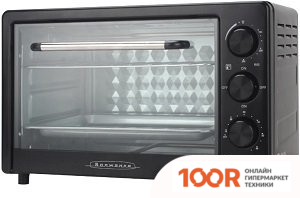 Мини-печь Волжанка ПЧ-22Ч (ЧЕРНЫЙ) (151021)