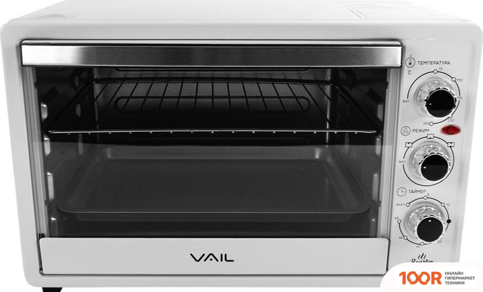 Мини-печь Vail VL-5000 (БЕЛЫЙ) (150973)