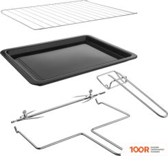 Мини-печь TurboTronic TT-EV35R RETRO (ЧЕРНЫЙ) (150951)