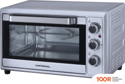 Мини-печь National NK-MO365 (СЕРЕБРИСТЫЙ) (150657)