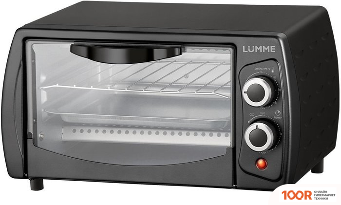 Мини-печь Lumme LU-1705 (ЧЕРНЫЙ ЖЕМЧУГ) (150567)