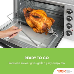 Мини-печь Klarstein MASTERCHEF 45 (СЕРЕБРЯНЫЙ) (150483)