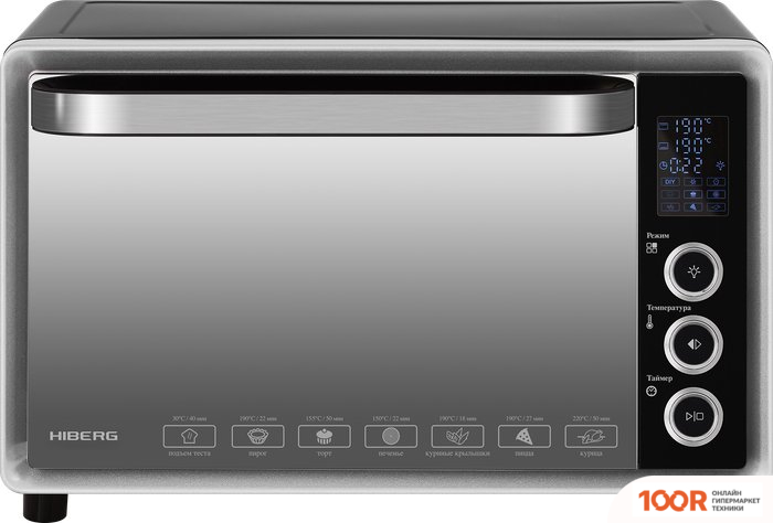 Мини-печь Hiberg PR 400 (DARK MOON) (150407)