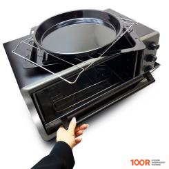 Мини-печь Ginzzu HOT-143 GRAY (150389)