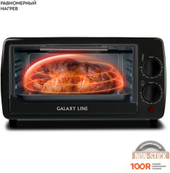 Мини-печь Galaxy Line GL2625 (ЧЕРНЫЙ) (150336)
