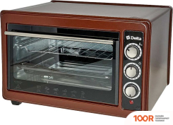 Мини-печь Delta D-0123 (КОРИЧНЕВЫЙ) (150254)
