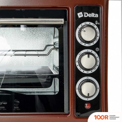 Мини-печь Delta D-0123 (КОРИЧНЕВЫЙ) (150254)