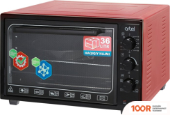 Мини-печь Artel MD 3618L (КРАСНЫЙ/ЧЕРНЫЙ) (150094)