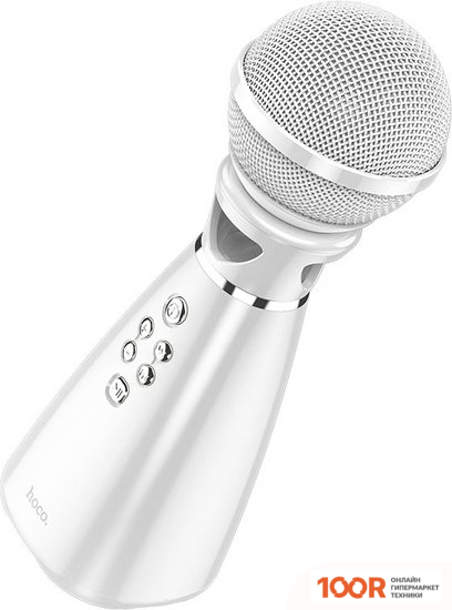 Микрофон Hoco BK6 HI-SONG (БЕЛЫЙ) (149806)