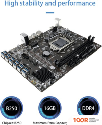 Материнская плата Tecmiyo BTC-B250C (146240)