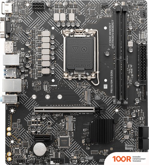 Материнская плата MSI PRO H610M-G DDR4 (146154)