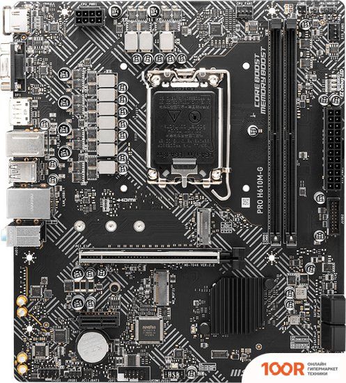 Материнская плата MSI PRO H610M-G (146153)