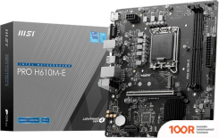 Материнская плата MSI PRO H610M-E (146151)