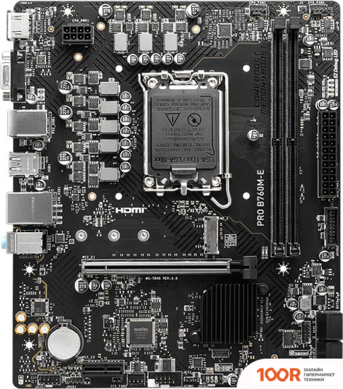 Материнская плата MSI PRO B760M-E (146137)