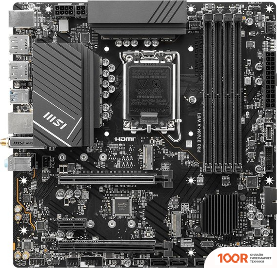 Материнская плата MSI PRO B760M-A WIFI (146135)
