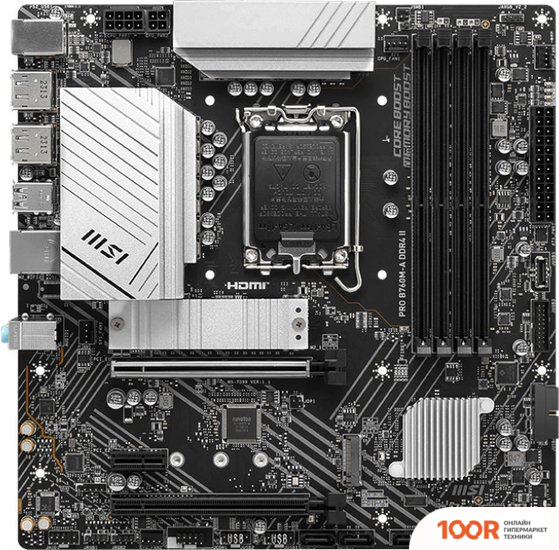 Материнская плата MSI PRO B760M-A DDR4 II (146134)