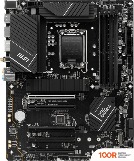 Материнская плата MSI PRO B760-P WIFI DDR4 (146133)