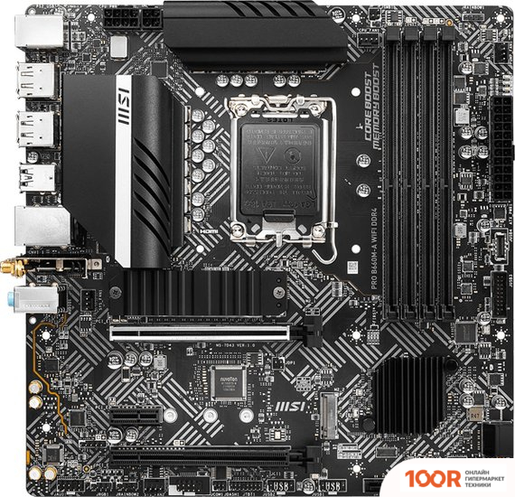 Материнская плата MSI PRO B660M-A WIFI DDR4 (146124)