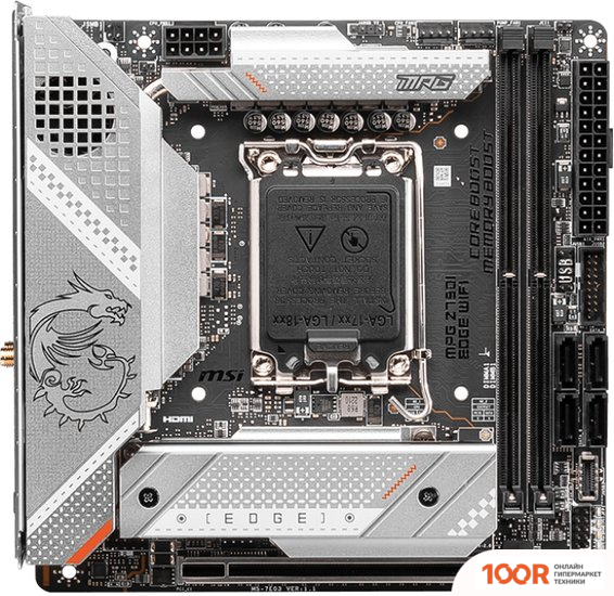 Материнская плата MSI MPG Z790I EDGE WIFI (146107)