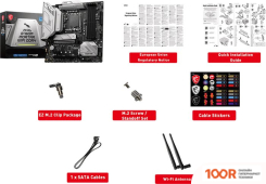 Материнская плата MSI MAG B760M MORTAR WIFI DDR4 (146016)