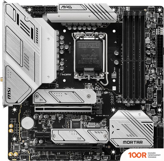 Материнская плата MSI MAG B760M MORTAR MAX WIFI DDR4 (146014)
