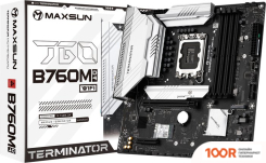 Материнская плата Maxsun TERMINATOR B760M D4 WIFI (145911)