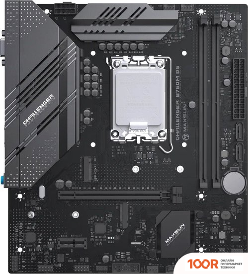 Материнская плата Maxsun CHALLENGER B760M D5 (145886)