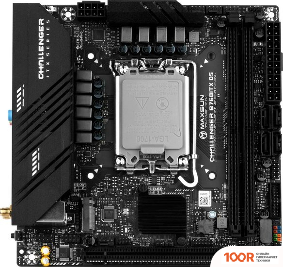 Материнская плата Maxsun CHALLENGER B760ITX D5 (145882)