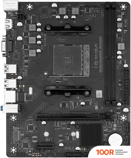 Материнская плата Maxsun CHALLENGER B450M (145877)